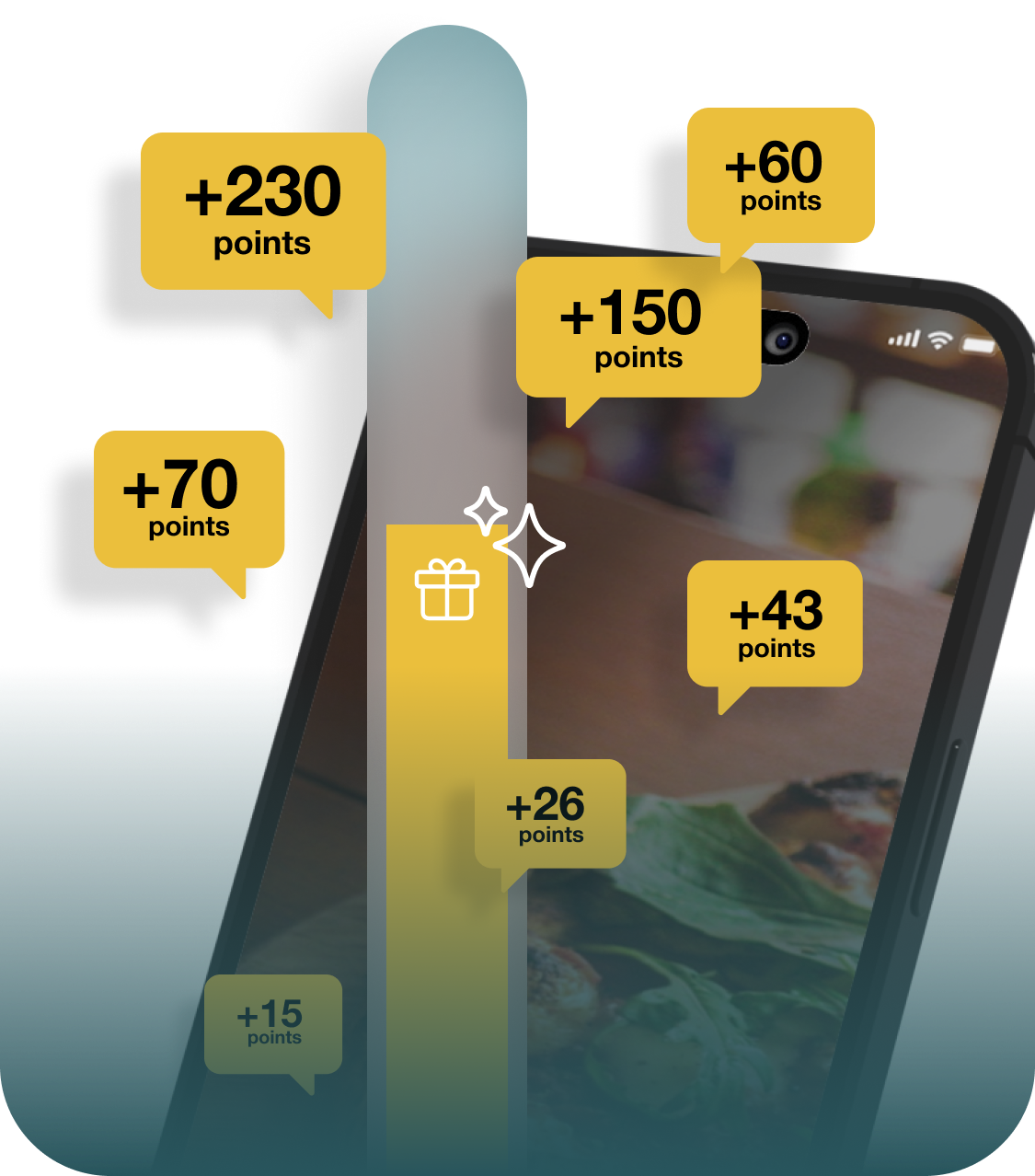 Cumulez des points à chaque repas