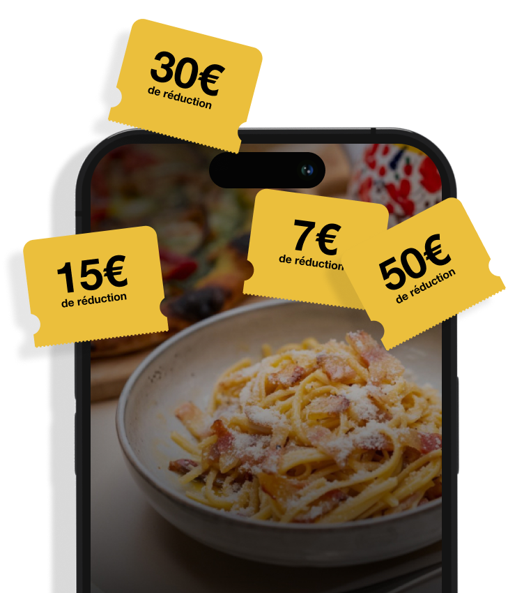 Échangez-les contre des bons de réduction